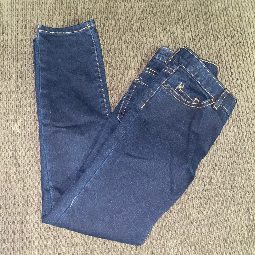 The childrens place girls dark denim straight leg